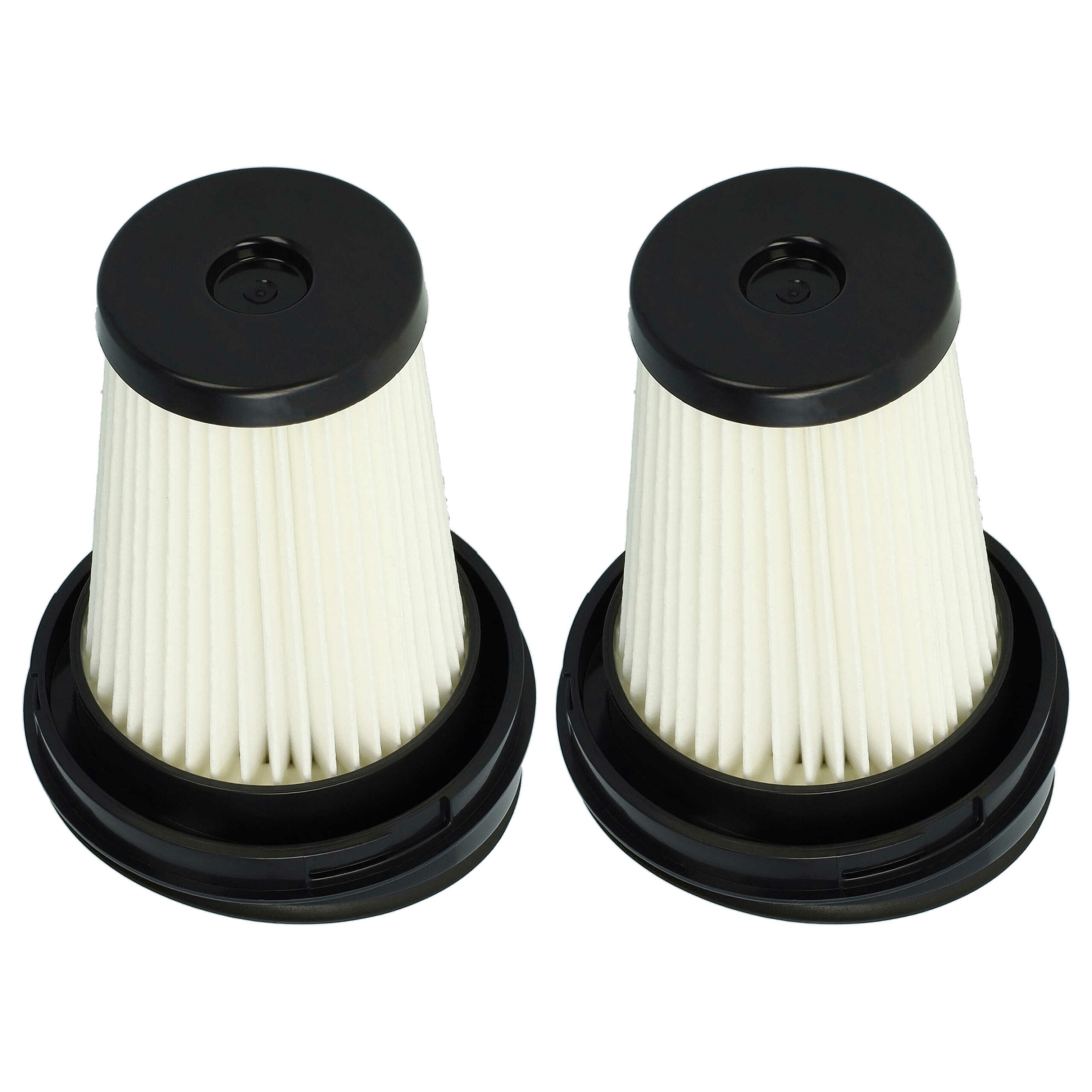 2x Filtros plissados planos vhbw compatíveis com Grundig 9178008590