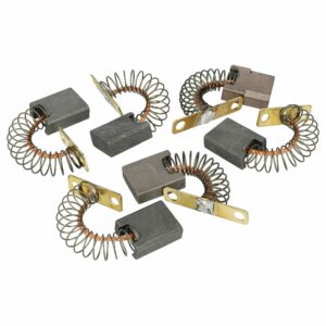 6x Escovas de Carvão vhbw Compatíveis com Kärcher 6.610-091.0 - 9 x 19 x 24 mm