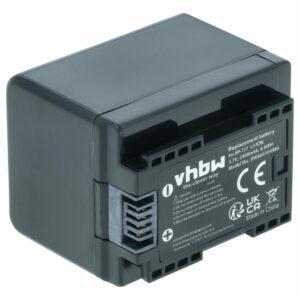 Bateria vhbw para Canon BP-727 - 2400 mAh 3.6 V Li-Ion