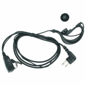 Headset de Segurança para Motorola GP300 com Botão de Resposta e Clip de Montagem