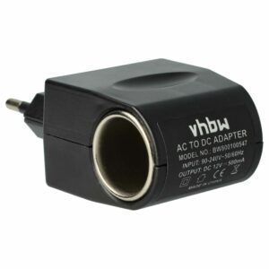 Adaptador de Tomada Veicular 12 V para 220 V - vhbw 500 mA