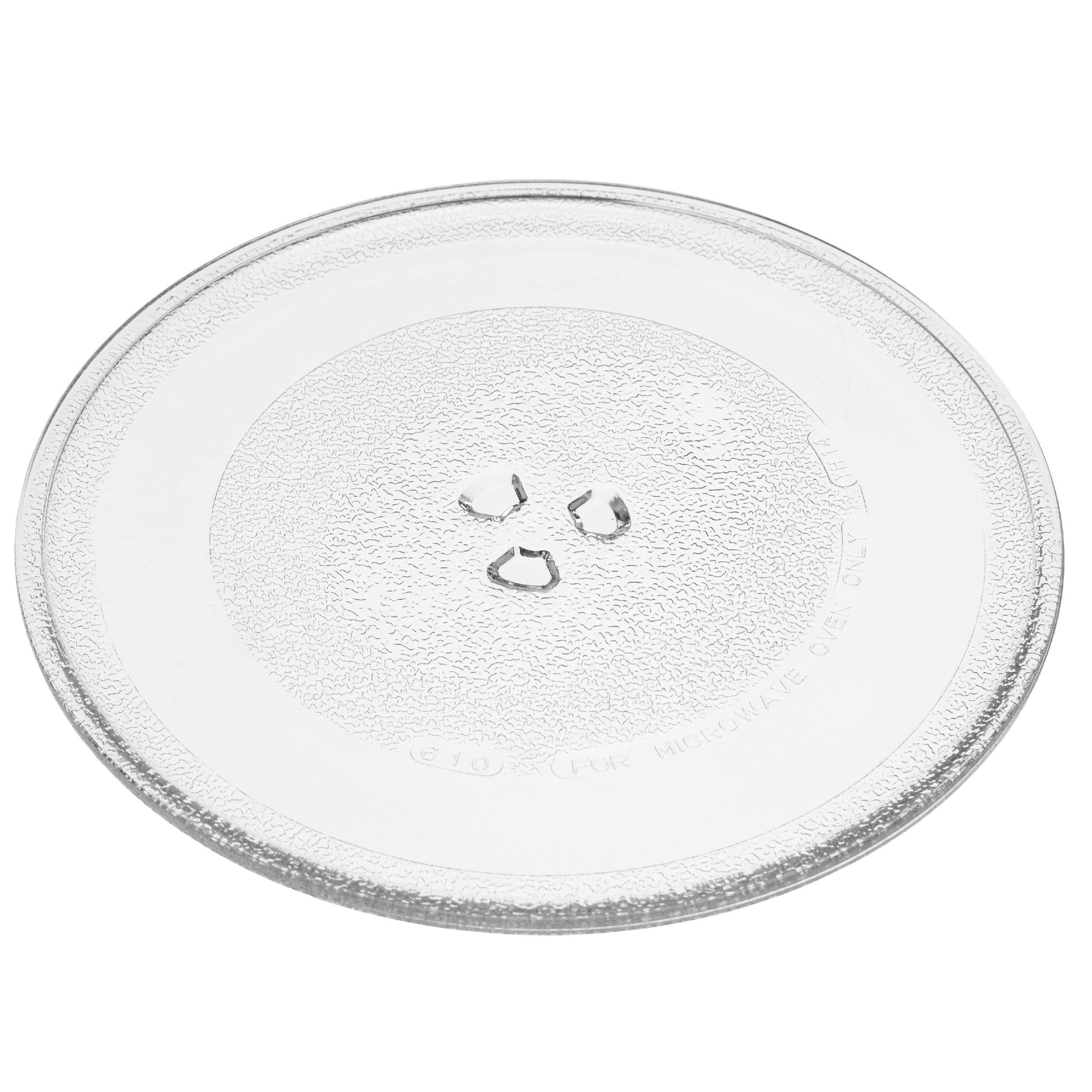 Prato rotativo para microondas compatível com Bosch 11002491 e Hanseatic - 25,5 cm - vhbw