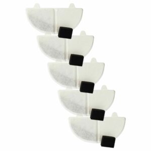 Pack 5x Filtros para Fonte de Água HomeRunPet CF2, WF20 - Filtro de Água + Filtro de Bomba
