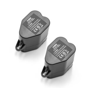 2x Bateria vhbw 2.891-029.0 para Kärcher - 2000mAh, 6V, NiMH