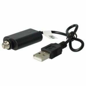 Cabo Carregador USB para Cigarros Eletrónicos KangerTech E-Smart e Outros Dispositivos com Rosca - 25 cm
