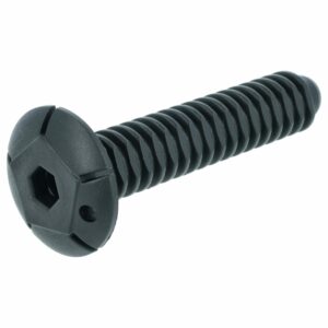 Pé Ajustável para Máquina de Lavar Loiça Ariston C00340804 - 11 cm, Preto