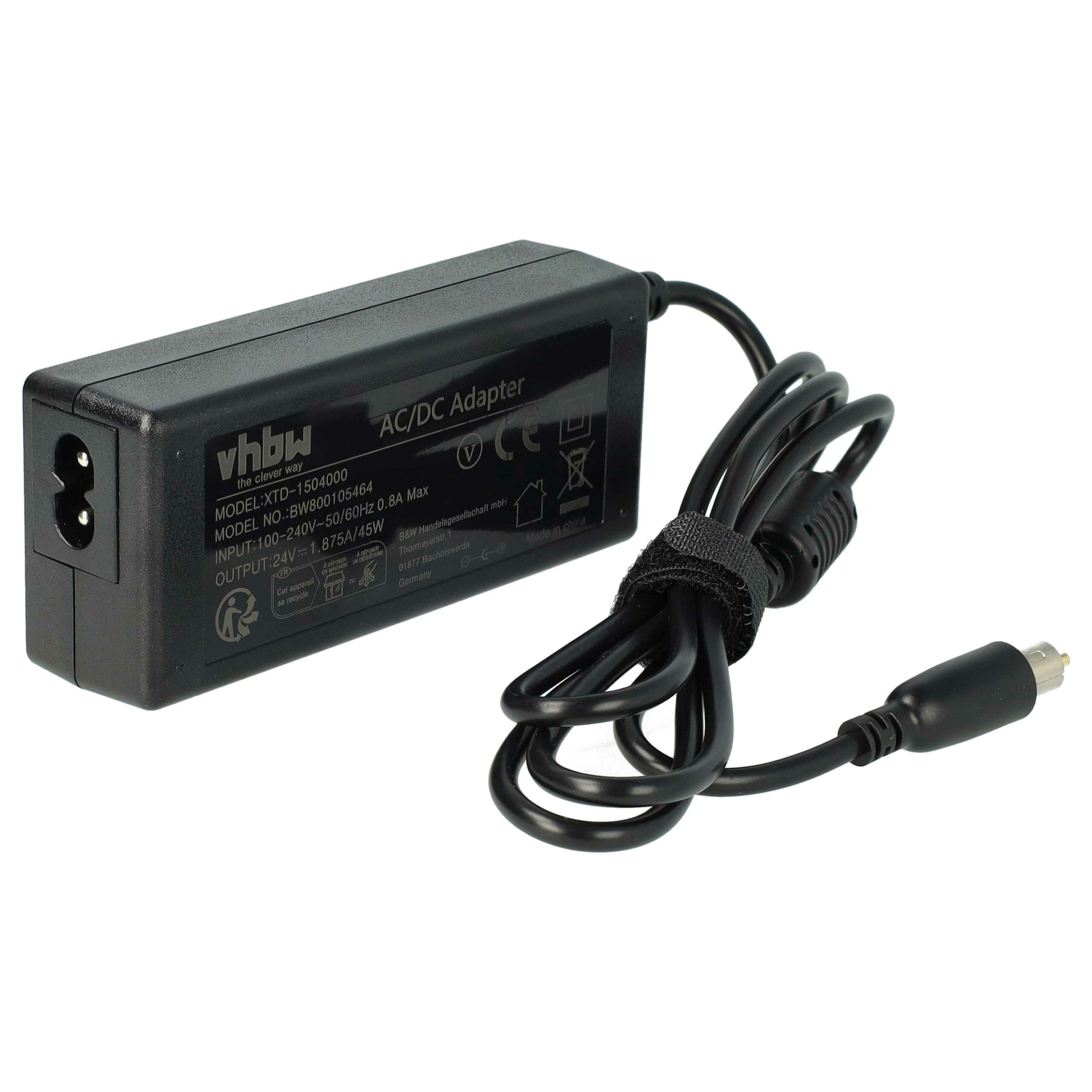 Carregador de Energia para Portáteis Apple vhbw - 45 W, 200 cm, Compatível com 661-2736, 661-3049, 661-2790, 661-3345 - Image 3