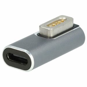 Adaptador USB Type-C para MagSafe 1 vhbw - Substitui Apple ADA-C2MS1 - 100 W, em L