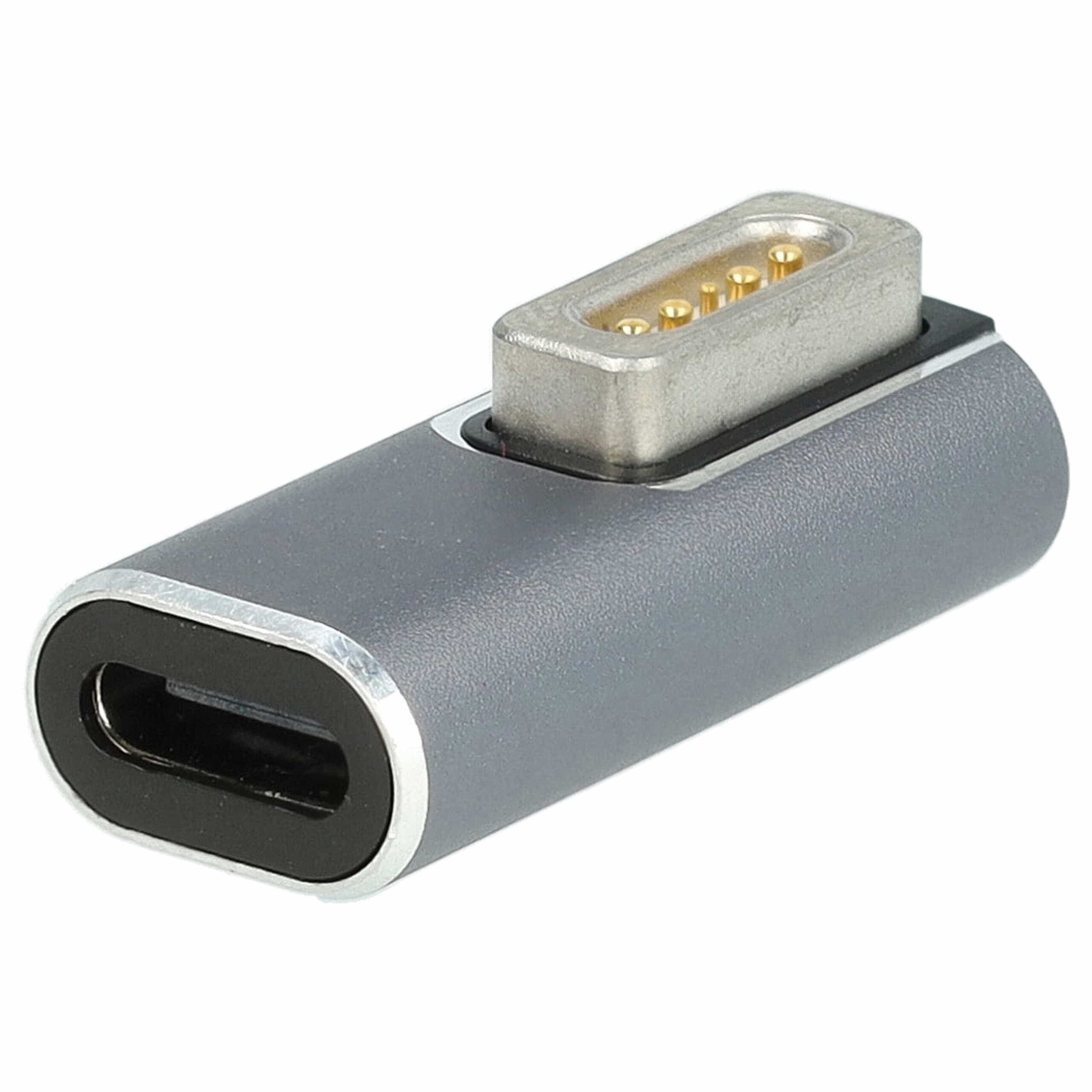 Adaptador USB Type-C para MagSafe 1 vhbw - Substitui Apple ADA-C2MS1 - 100 W, em L