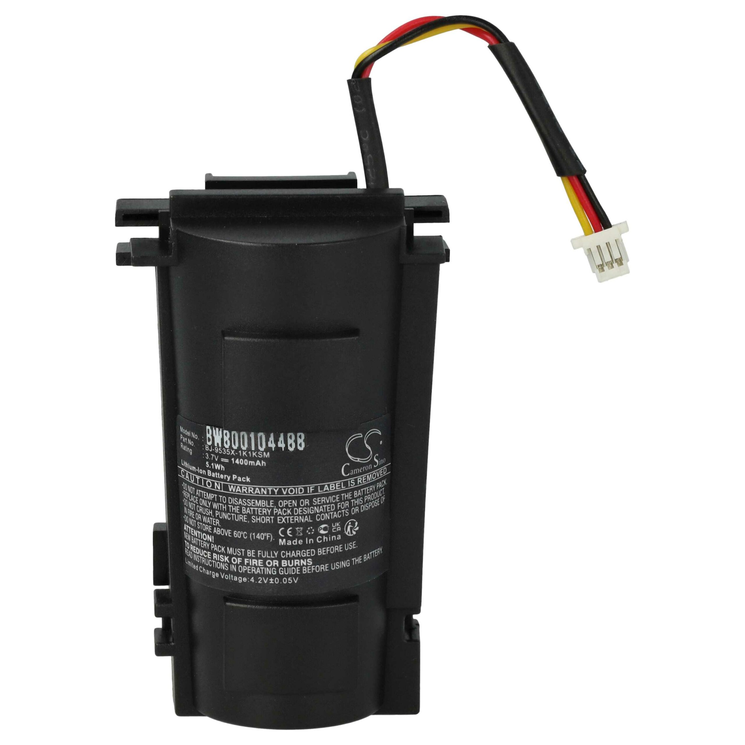 Bateria vhbw 1400 mAh 3.7V para Scanner Metrologic Honeywell - Substitui 46-00518, 00-06260A, 46-46870 - Image 3