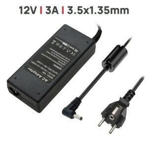 CARREGADOR PARA PORTÁTIL MEDION AKOYA S2211 S2217 S2218 12V 3A 24W 3.5X1.35MM