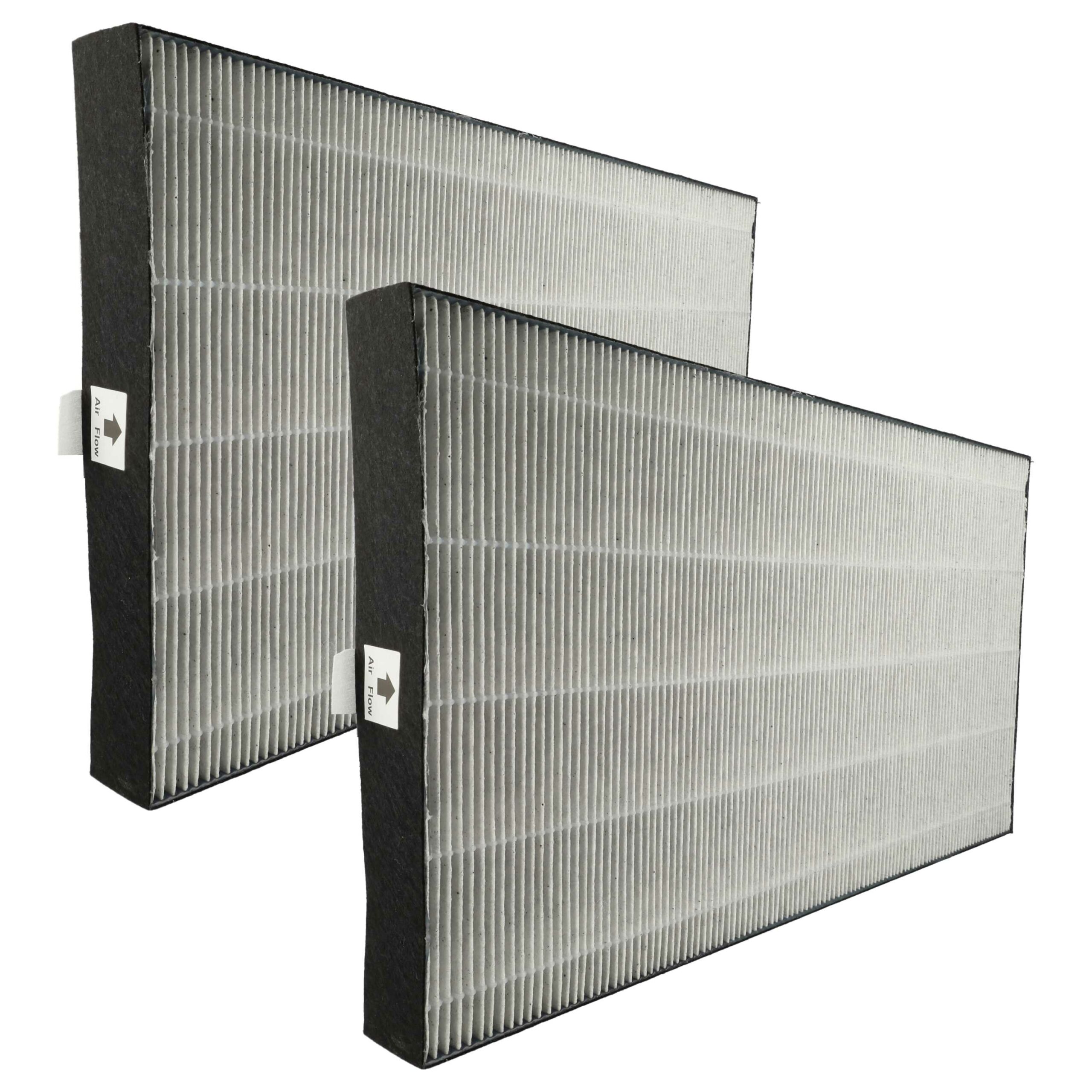 2x Filtro HEPA vhbw compatível com Sharp FZ-A61HFR para Humidificador Sharp