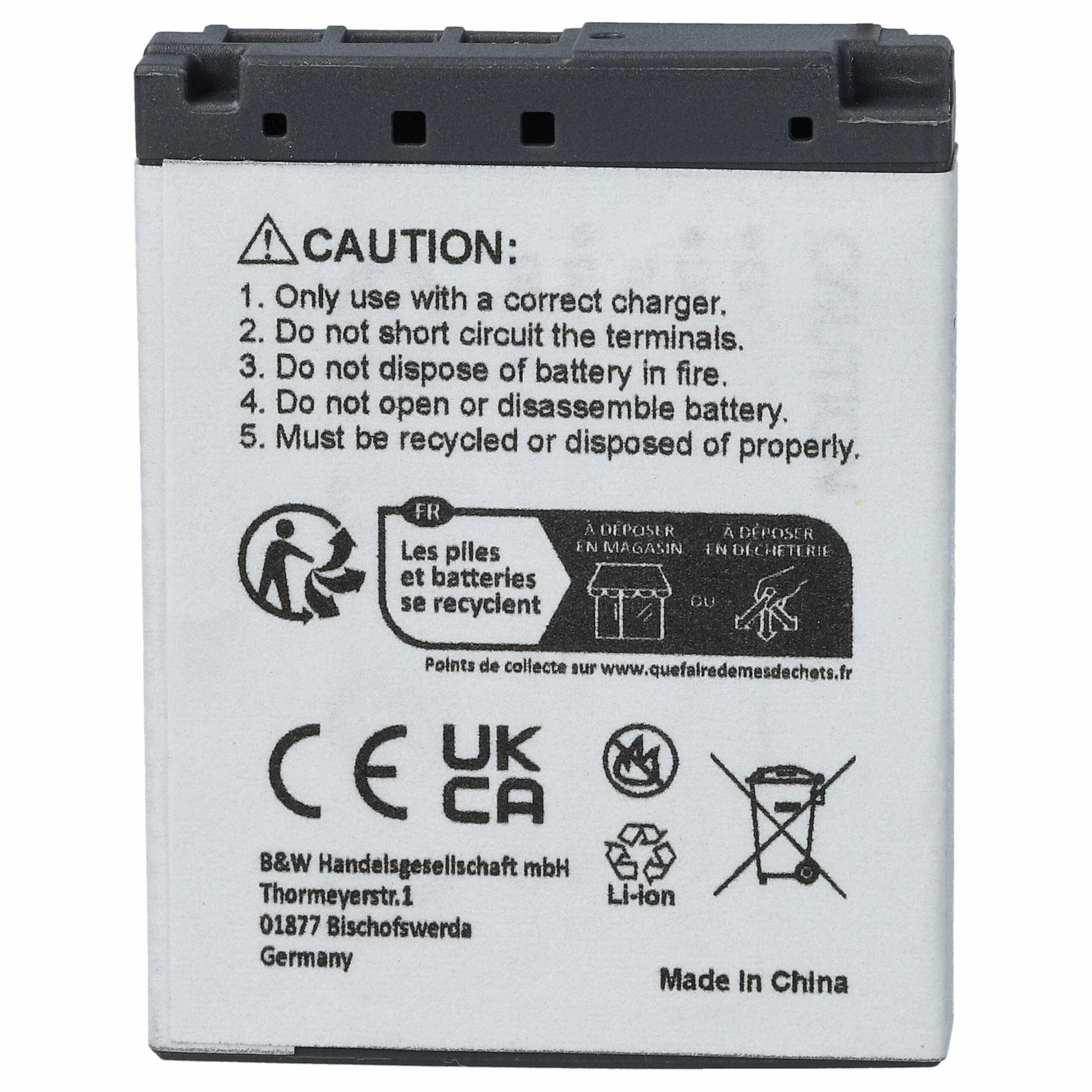 Bateria compatível com Sony NP-FR1 - 700mAh, 3.6V, Li-Ion - Image 4