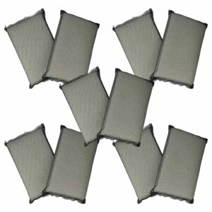 10x Filtros para Aspirador de Piscina Meranus Power 4 - Filtro Fino 25 x 16 x 10 cm