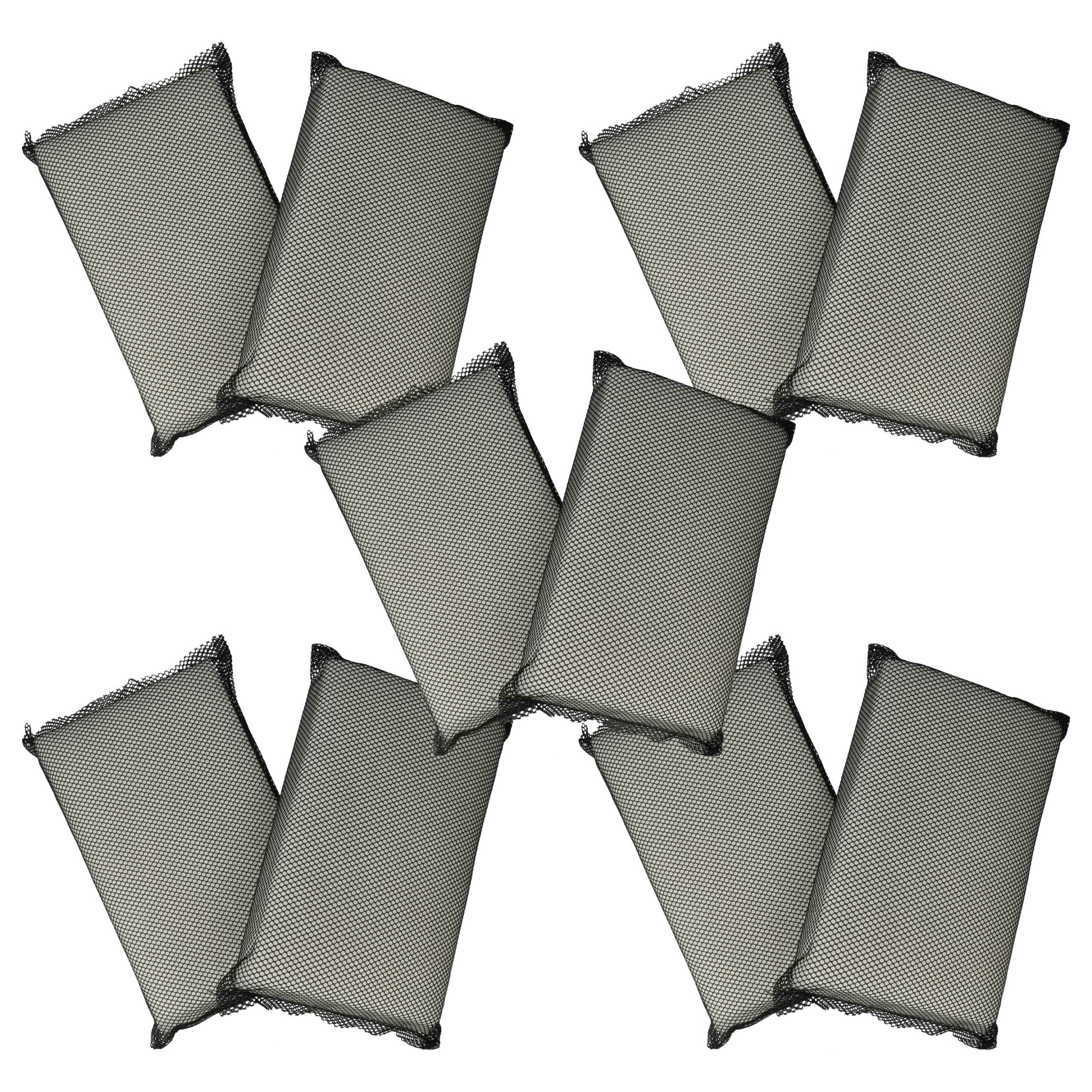 10x Filtros para Aspirador de Piscina Meranus Power 4 - Filtro Fino 25 x 16 x 10 cm