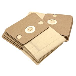 10x Sacos para Aspirador compatíveis com Rowenta RO 123 - papel