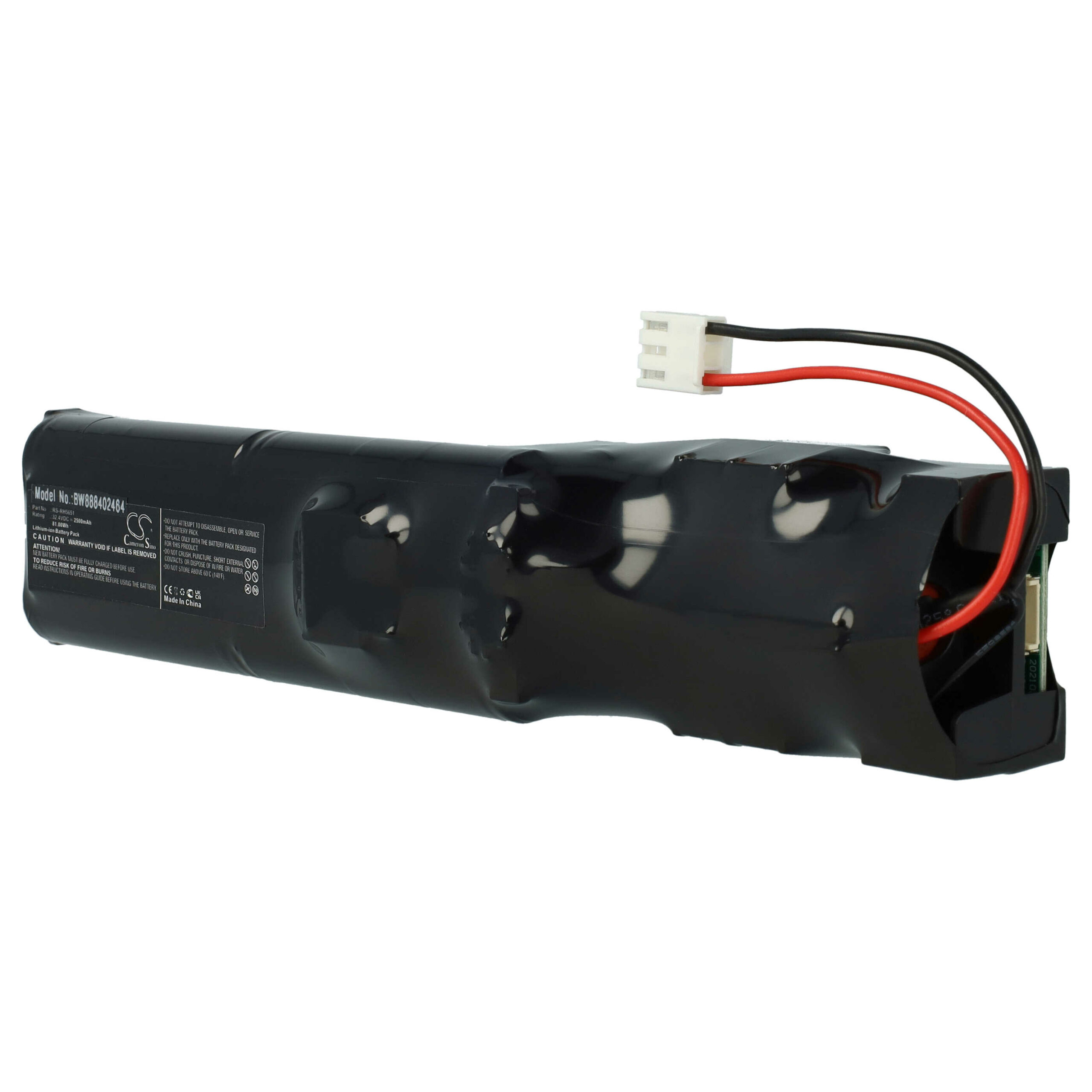 Bateria vhbw para Rowenta e Tefal 2500mAh 32.4V Li-Ion (compatível com YU10562-16003, RS-RH5651) - Image 3