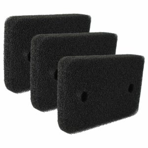 3x Filtro fino de substituição para máquina de secar roupa Miele 07070070 vhbw