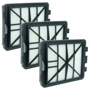 Kit 3x Filtros de Exaustão EPA vhbw para Aspiradores Kärcher 6.414-805.0 e 64148050