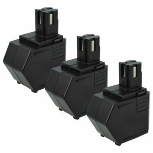 Bateria vhbw 12V 3000mAh para Hilti (compatível SFB105, SBP12, SFB125, SFB121) - Pack 3 unidades