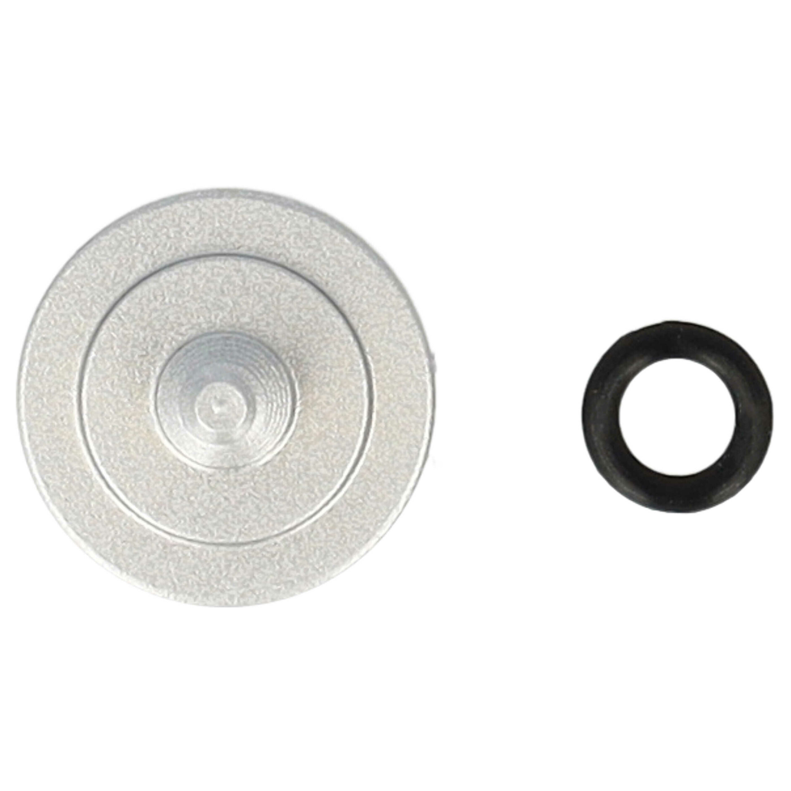 Botão de Disparo vhbw para Fujifilm, Leica, Kodak, Nikon e outras Câmaras - Metal, Prateado - Image 3