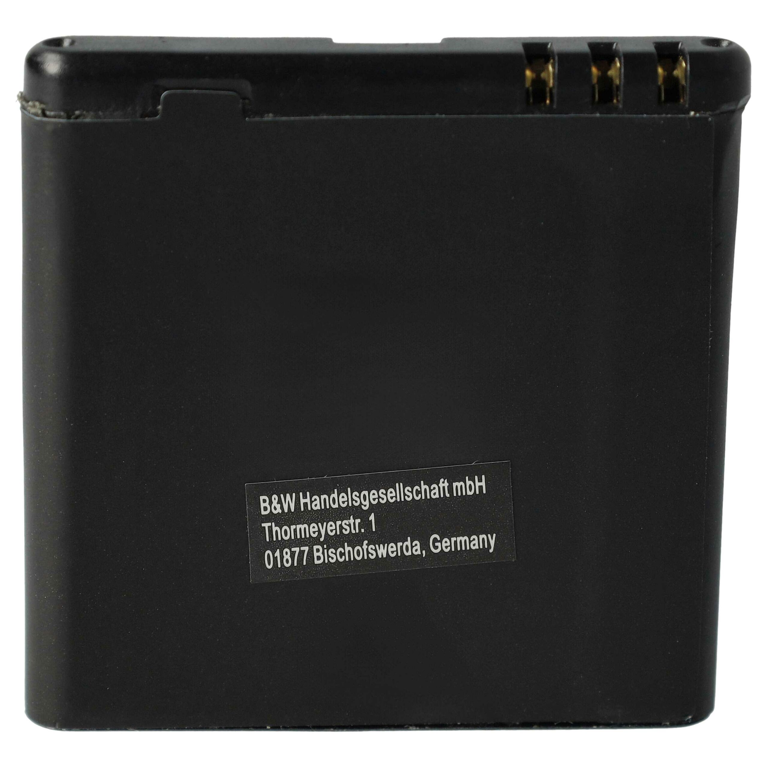 Bateria para Telemóvel Nokia BP-5M - 600 mAh 3.7 V Li-Ion vhbw - Image 4