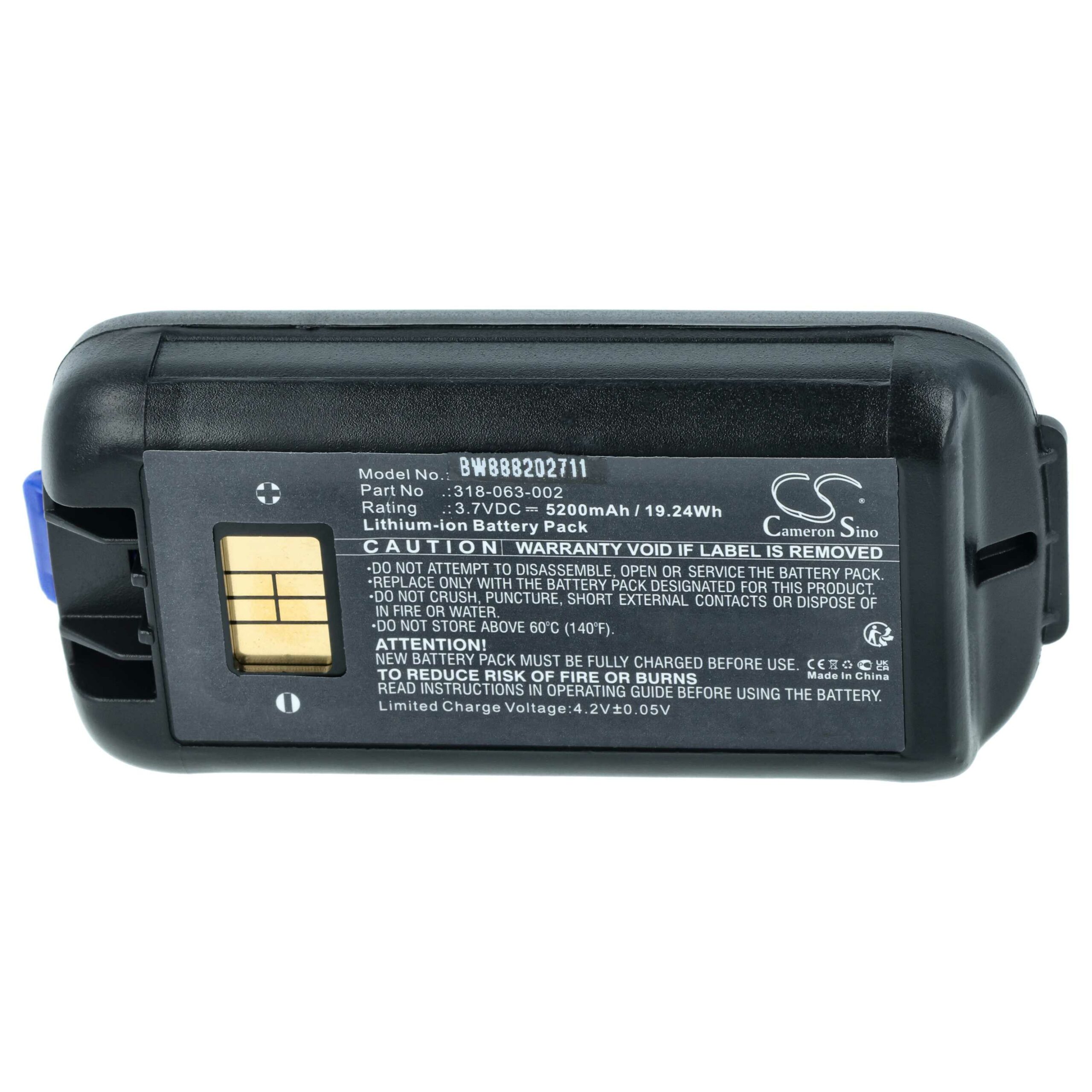 Bateria vhbw 2x para Honeywell Dolphin - 5200mAh, 3.7V, Li-Ion - Image 3