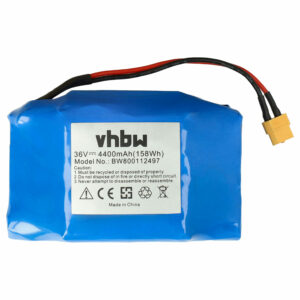 Bateria E-Board vhbw compatível com Bluewheel 10IXR19/65-2, HPK-11 - 4400 mAh 36 V Li-Ion