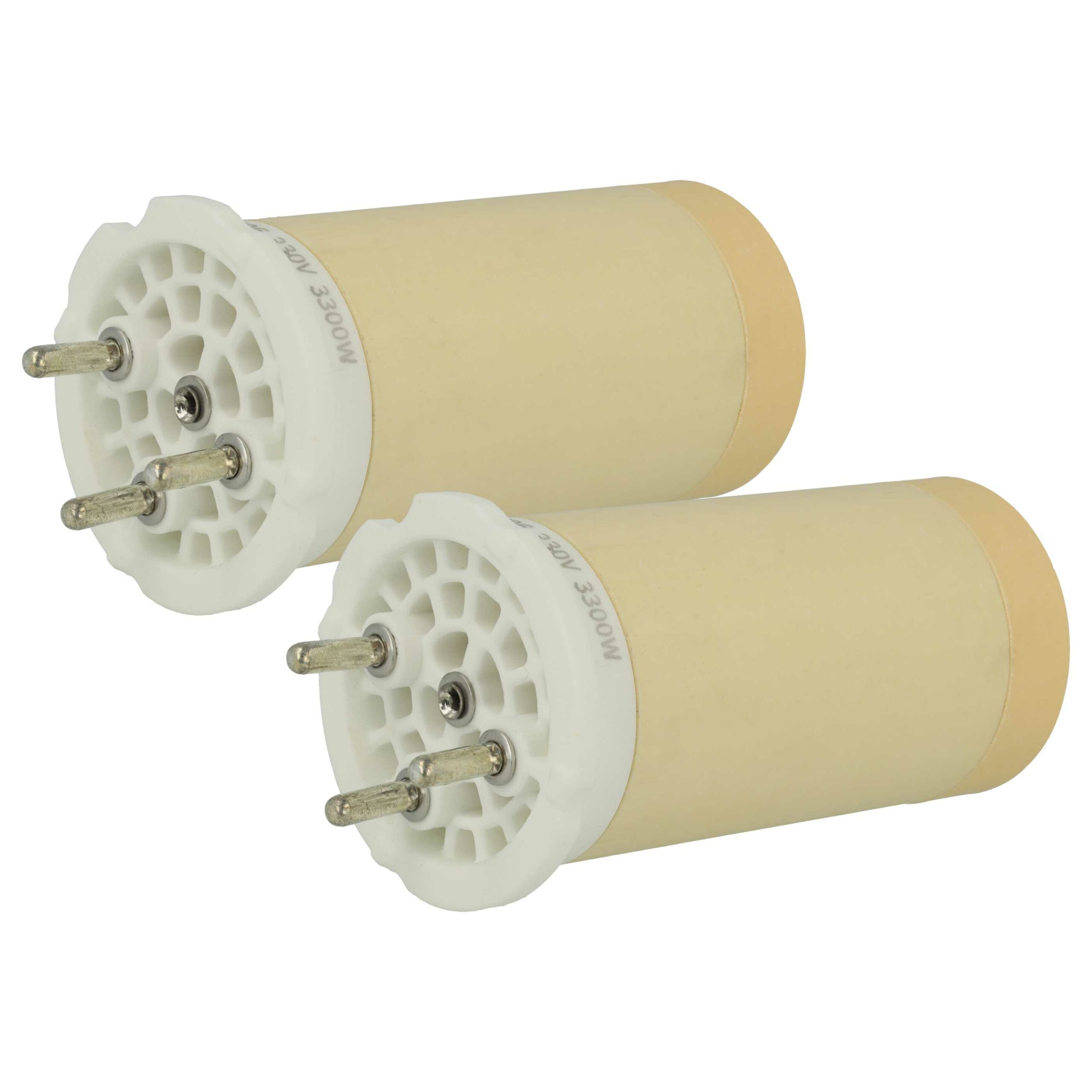 2x Elemento Aquecedor Cerâmico para Pistola de Solda a Ar Quente Leister 145.606 - vhbw