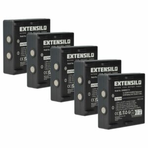 Pack 5x Bateria de Substituição para Telecomandos Abitron/Hetronic/Potain - 750 mAh NiMH