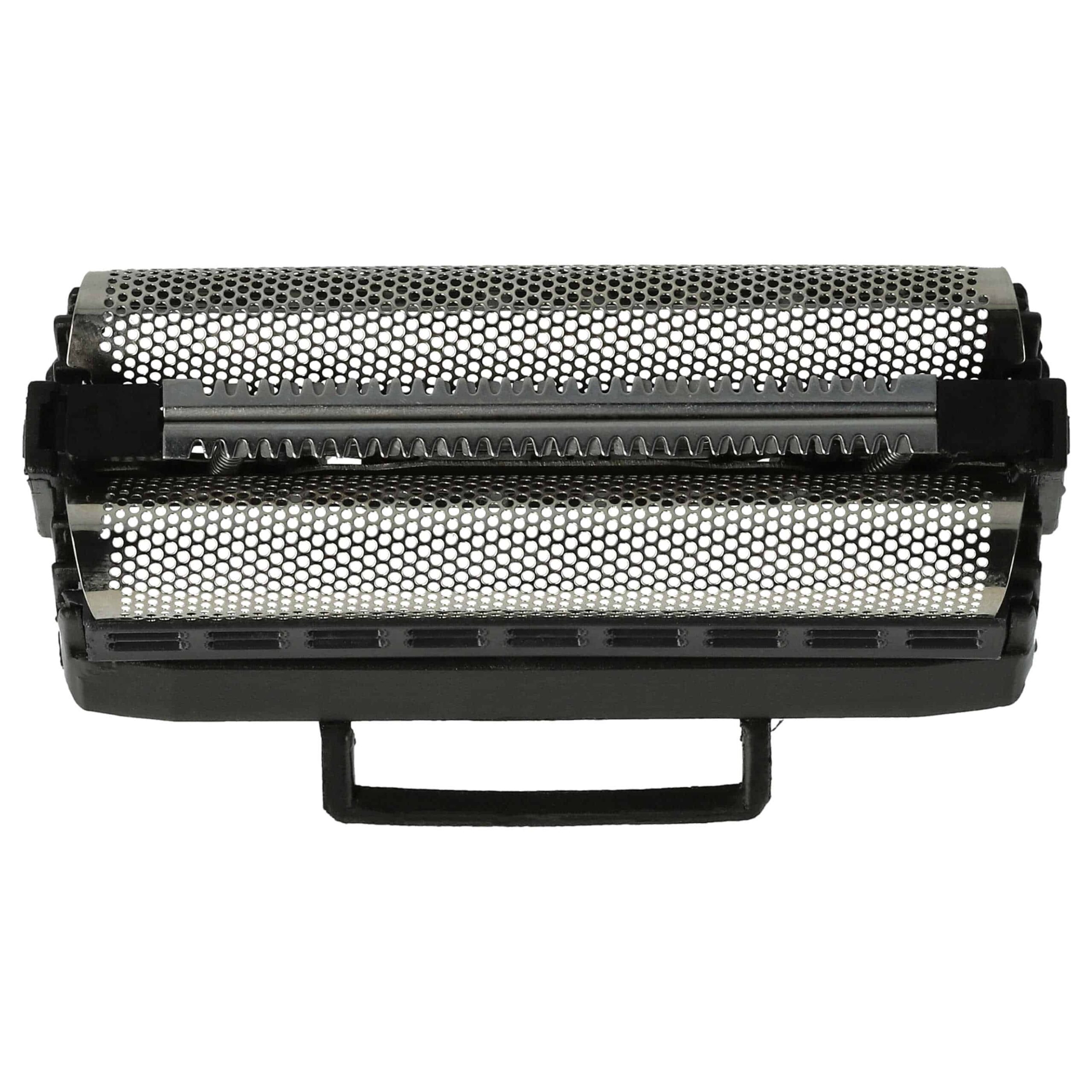 2x Lâmina Dupla para Barbeador compatível com XS78, GS78, GS71, GS74 - Moldura incluída, Preto/Prata - Image 2