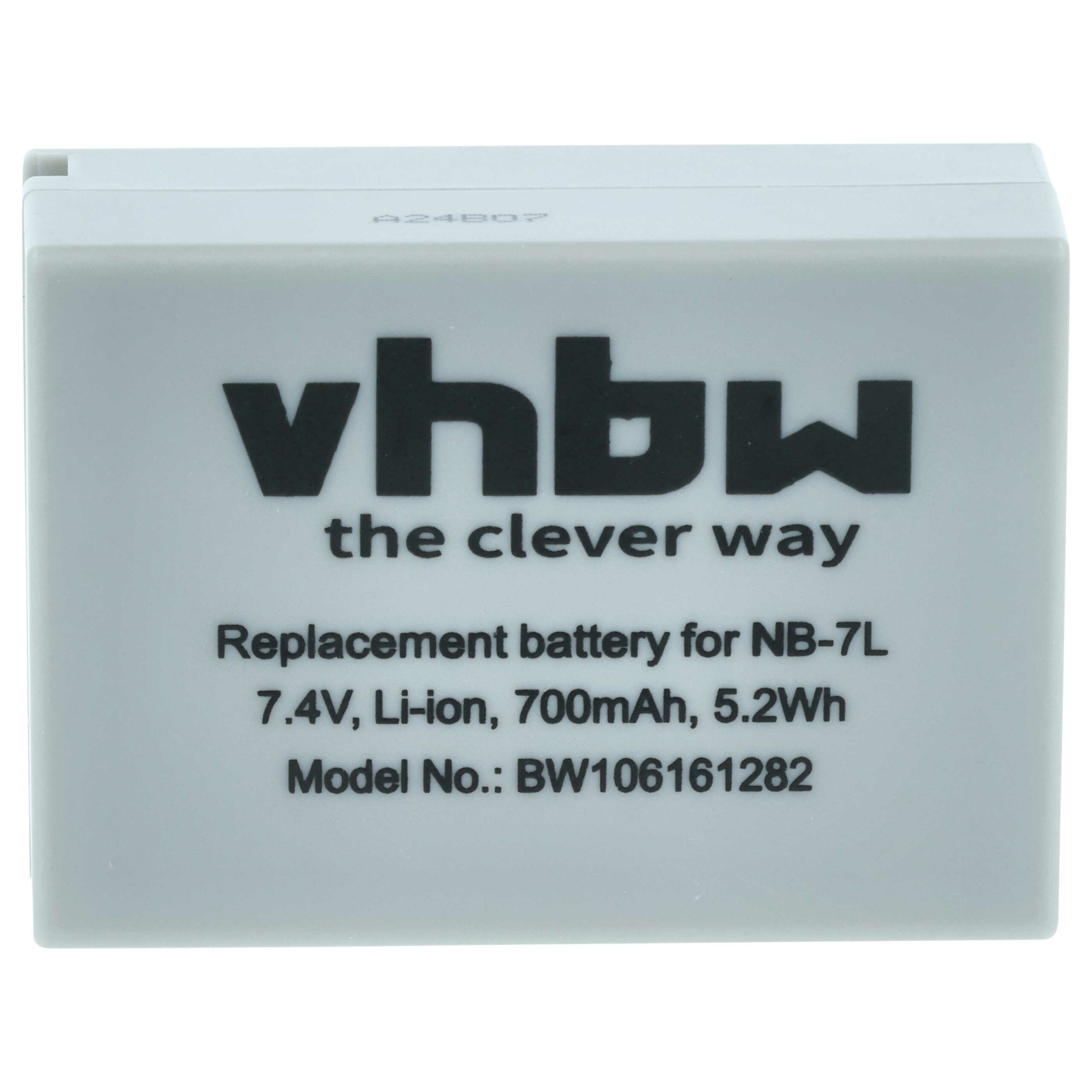 3x Bateria substitui Canon NB-7L - 700mAh, 7.2V, Li-Ion - Image 3
