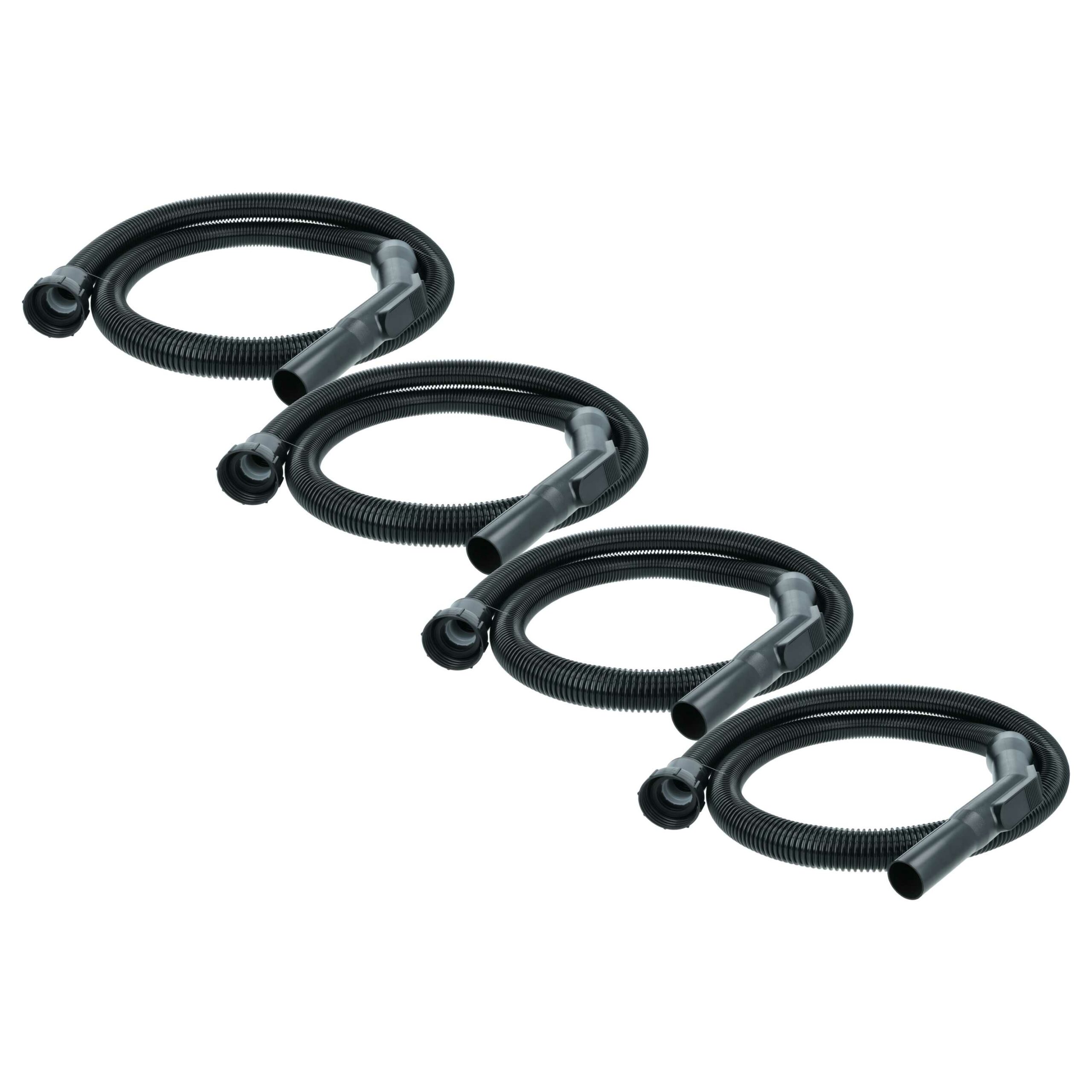 Pack de 4 Tubos de Substituição para Aspiradores Nilfisk VA80400 - com Pega, 2m