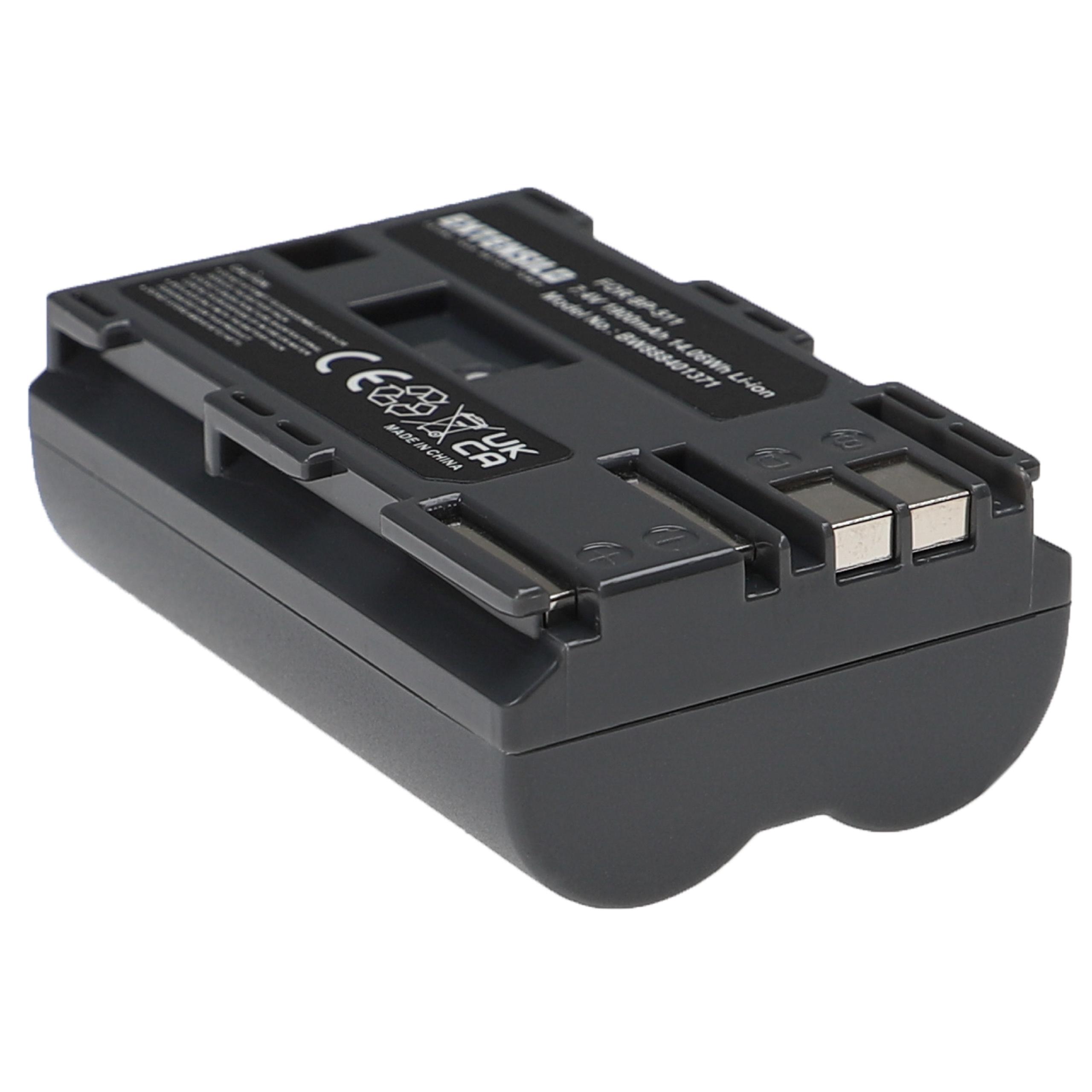 Bateria compatível Canon BP-535, BP-512, BP-511A, BP-522, BP-514, BP-511, BP-508 - EXTENSILO 1900mAh 7.4V Li-Ion - Image 2