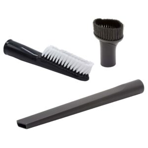Conjunto de 3 Escovas e Bicos para Aspirador Bosch - Substitui 2 609 256 F25 - Conector 35 mm