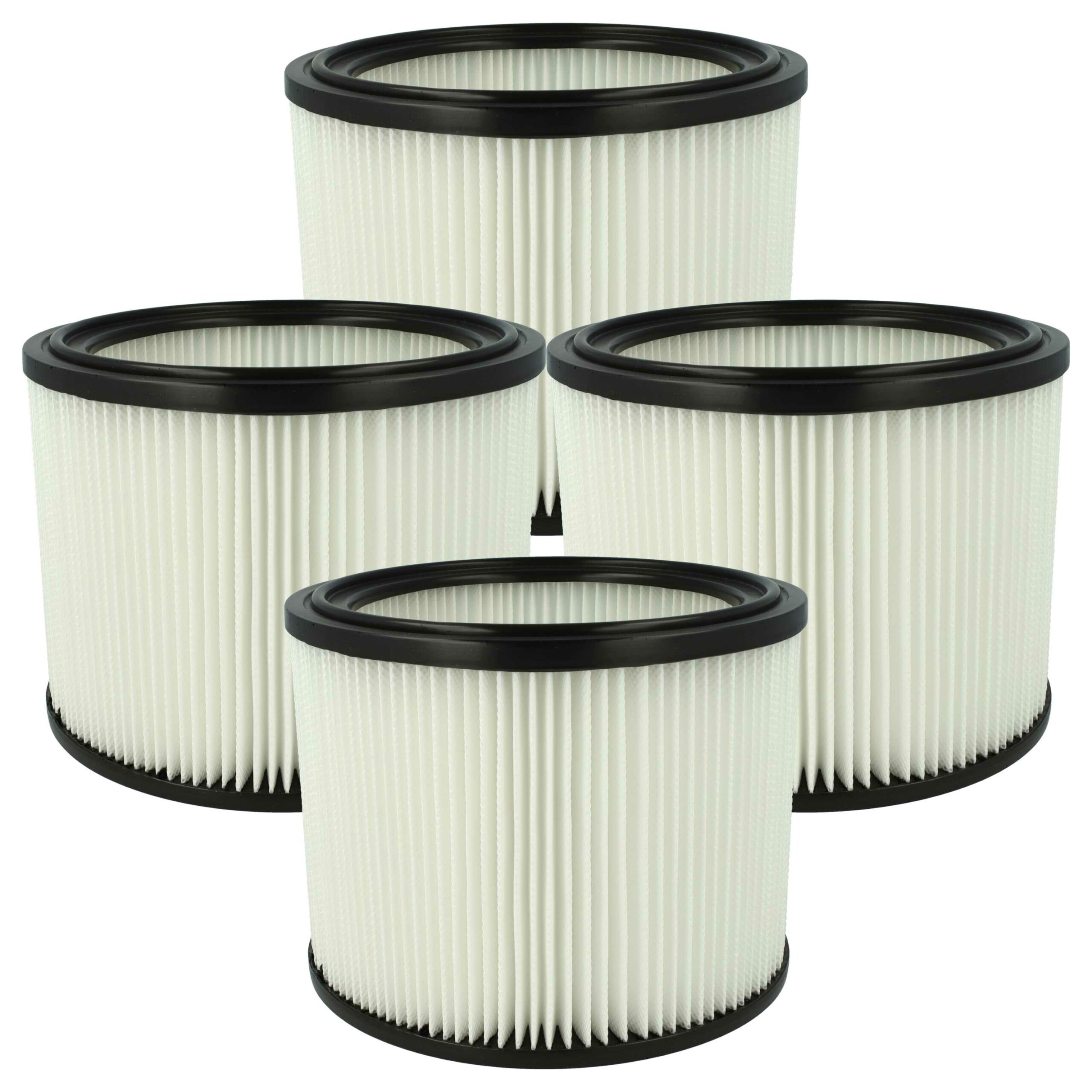Kit 4x Filtros de Substituição vhbw para Aspiradores Berner 94314