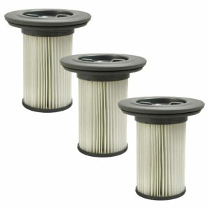 Pack 3x Filtro de Cartucho vhbw para Aspirador Bosch 12036642