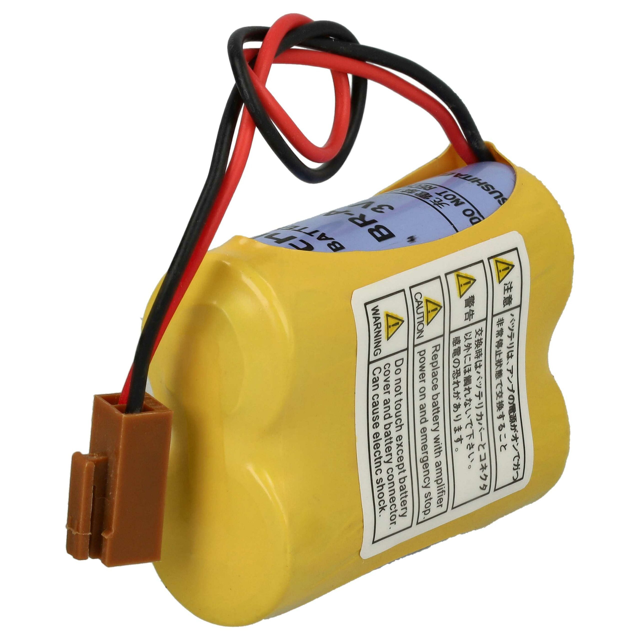 Bateria vhbw para Controlador CNC GE Fanuc BR-ACF2P, BR-AGCF2W, BR-AGCF2P - 2200 mAh 6V Li-MnO2 - Image 2