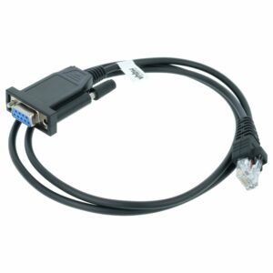 Cabo Programação RS-232 para Motorola CDM1250 - Adaptador 95cm, Preto