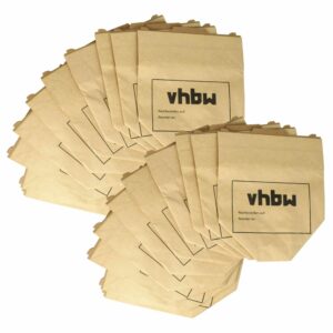 Pack 20x Sacos para Aspirador Vorwerk compatível com Menalux 6971P - Papel