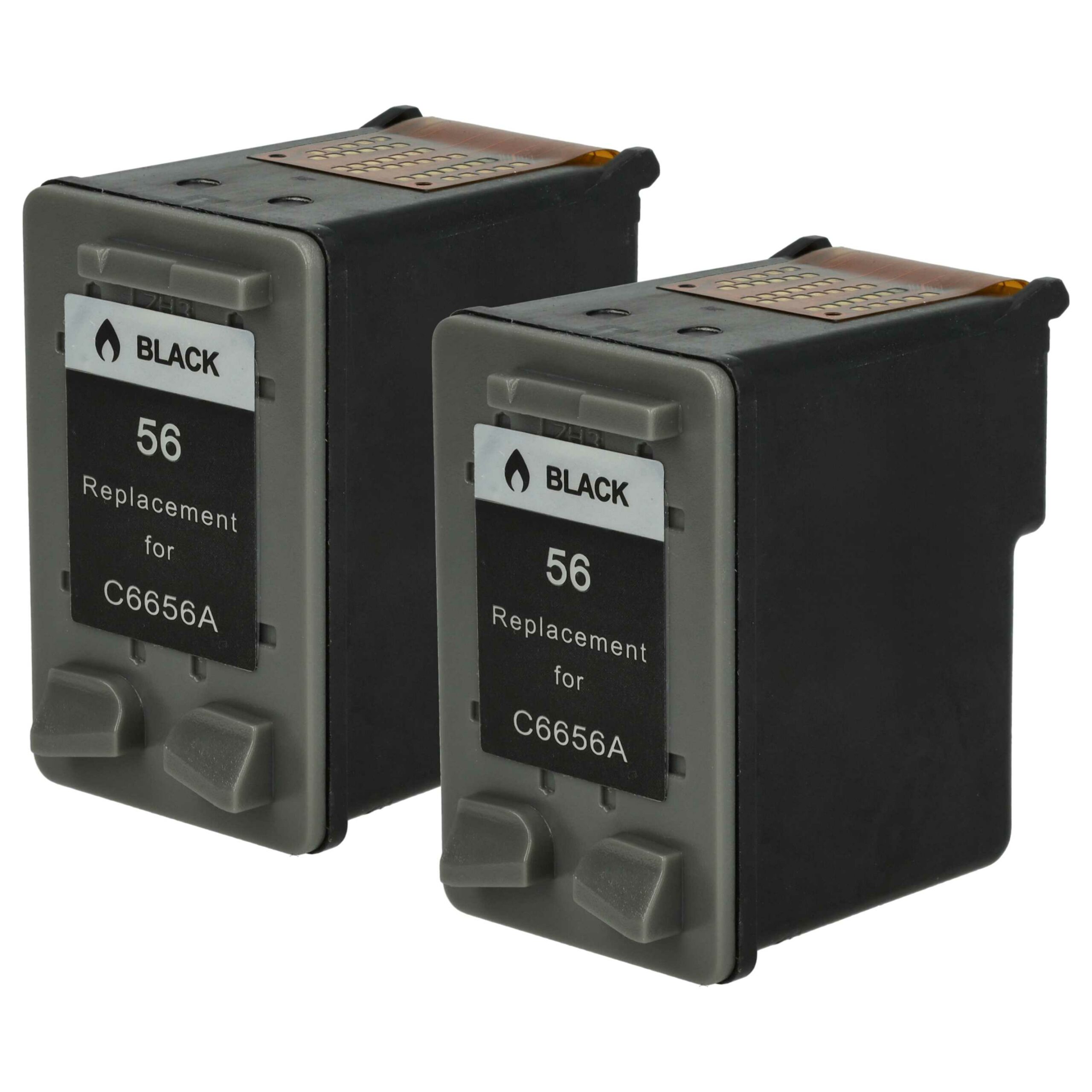 2x Cartuchos de Tinta para Impressora HP Deskjet 5145 - Preto vhbw