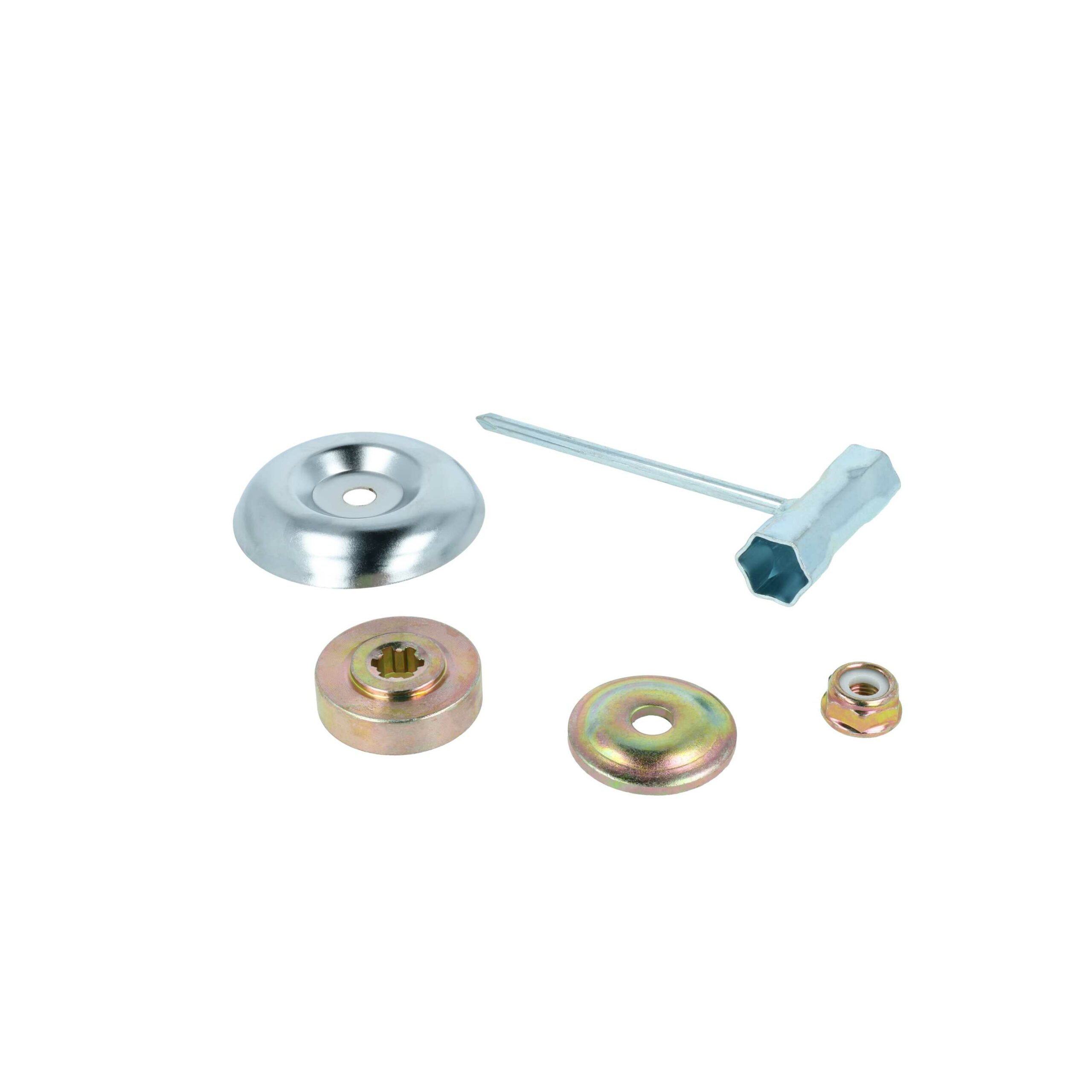 Escova de Nylon para Limpeza de Pátios vhbw - Compatível com Dolmar, Honda, Kawasaki, Makita e outros - Image 3