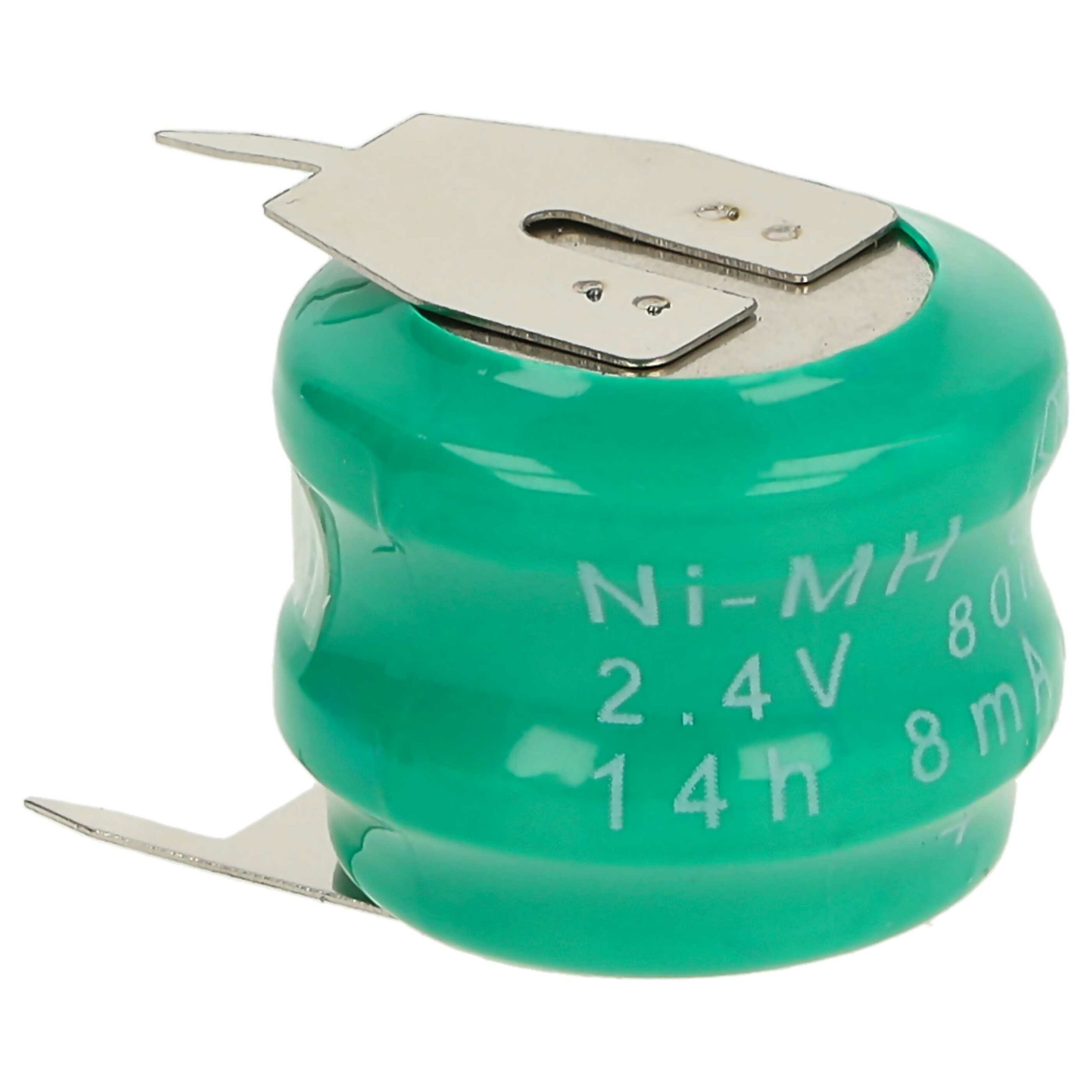 Bateria Recarregável Tipo V80H 3 Contactos para Modelismo e Lâmpadas Solares - 80 mAh 2.4 V NiMH (Conjunto de 5) - Image 2