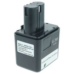 Bateria vhbw 14.4V 3000mAh Li-Ion para Pistola de Rebites Gesipa 7251045, 7251049