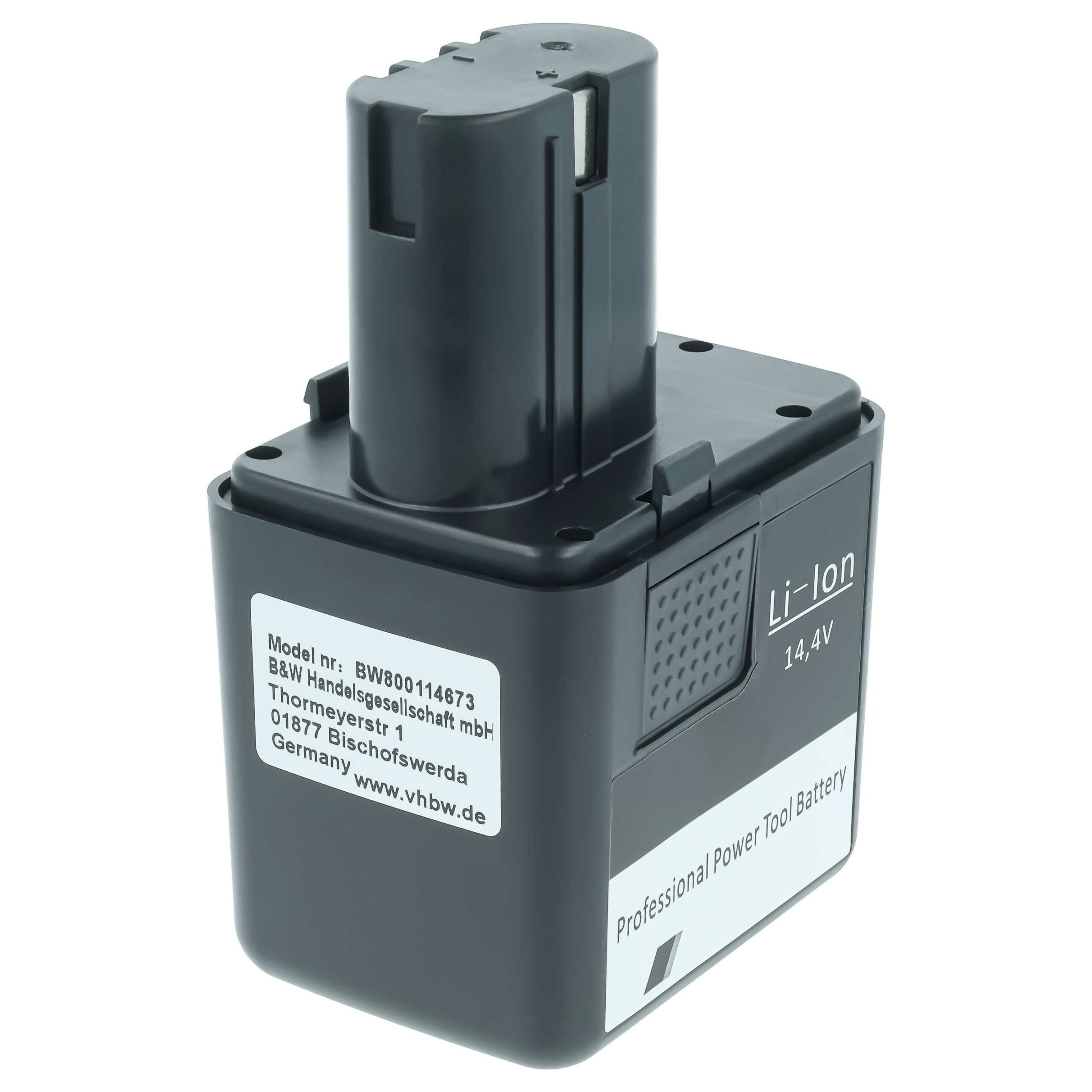 Bateria vhbw 14.4V 3000mAh Li-Ion para Pistola de Rebites Gesipa 7251045, 7251049