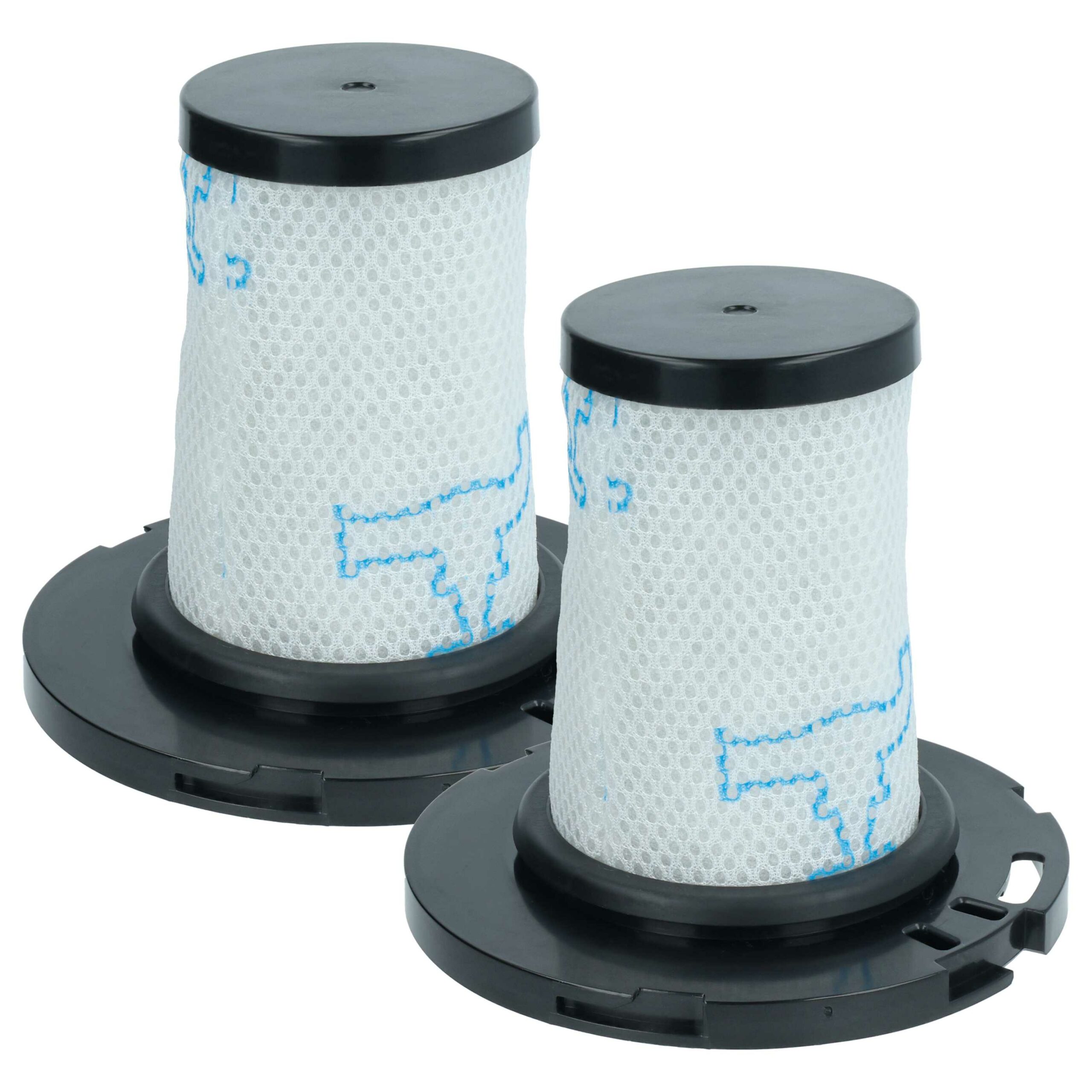 2x Filtro Separador para Rowenta ZR009007 - Compatível com Aspiradores Tefal, 10,1 x 11,8 cm
