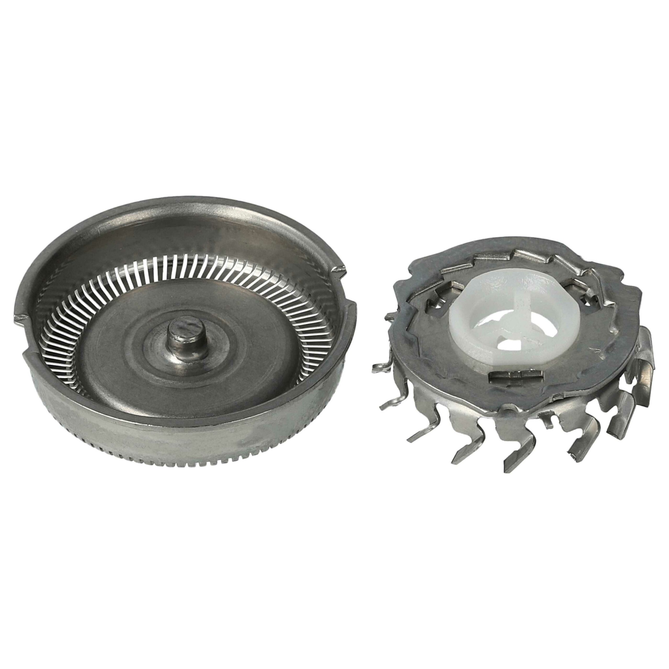 3x Cabeças de Corte para Philips HQ4 - Barbeador Elétrico, Prateado - Image 4