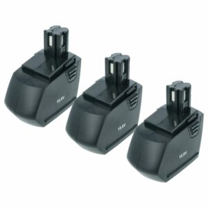 3x Bateria compatível Hilti SFB150, SFB155, SFB150A, SFB151 - 1500 mAh, 15.6 V, NiMH