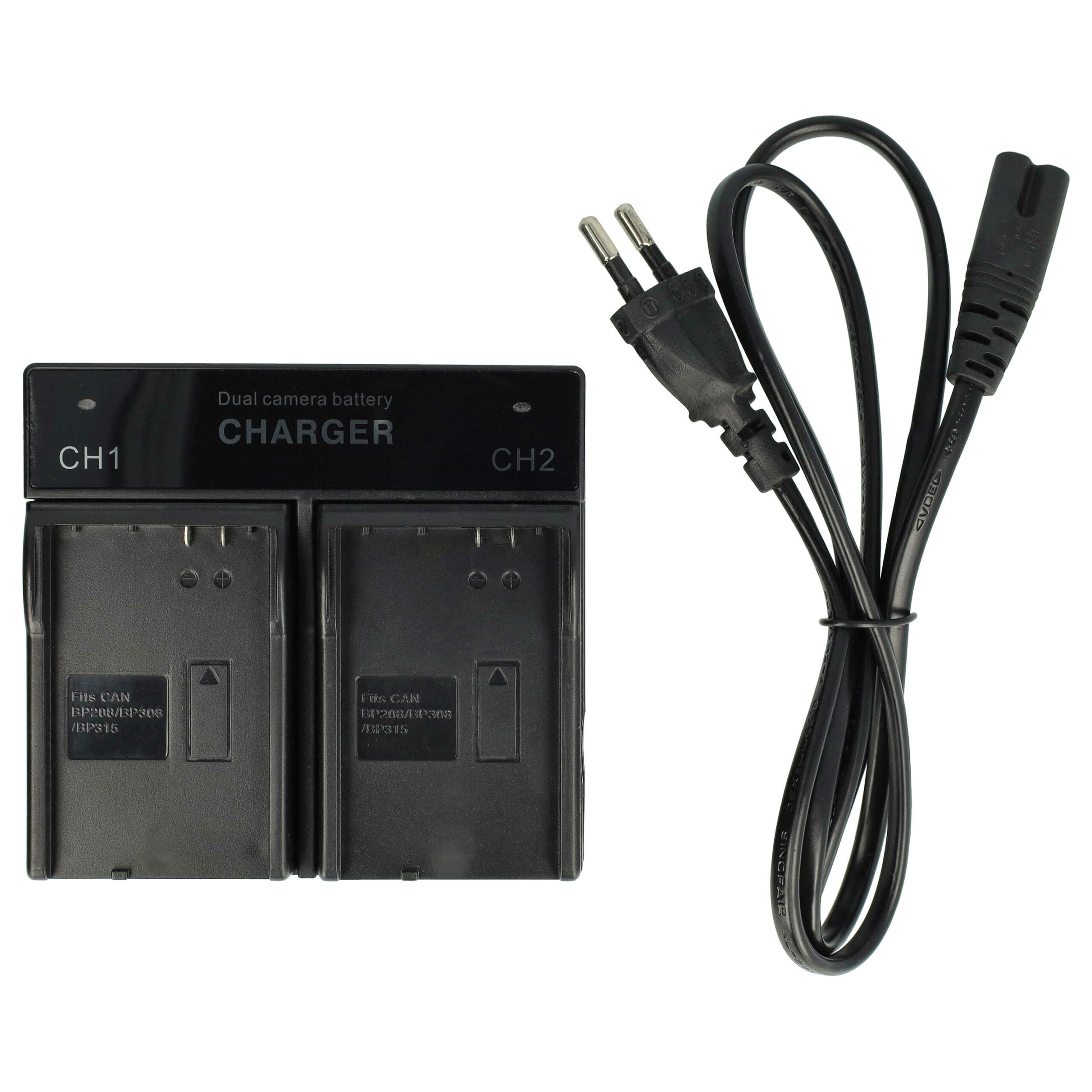 Carregador de Bateria vhbw para Canon DC100 - 1.0 A