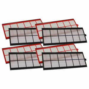 Jogo de 8 Filtros para Zehnder ComfoAir 350/550, Paul Santos 370 e Wernig G90-380 - vhbw